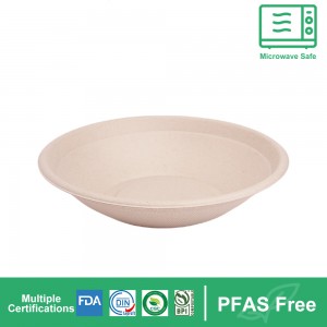 Biodegradable Bagasse Pulp Bowl