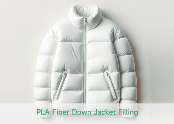 PLA fiber down jacket filling