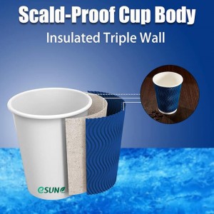 Ripple Wall Paper Cups